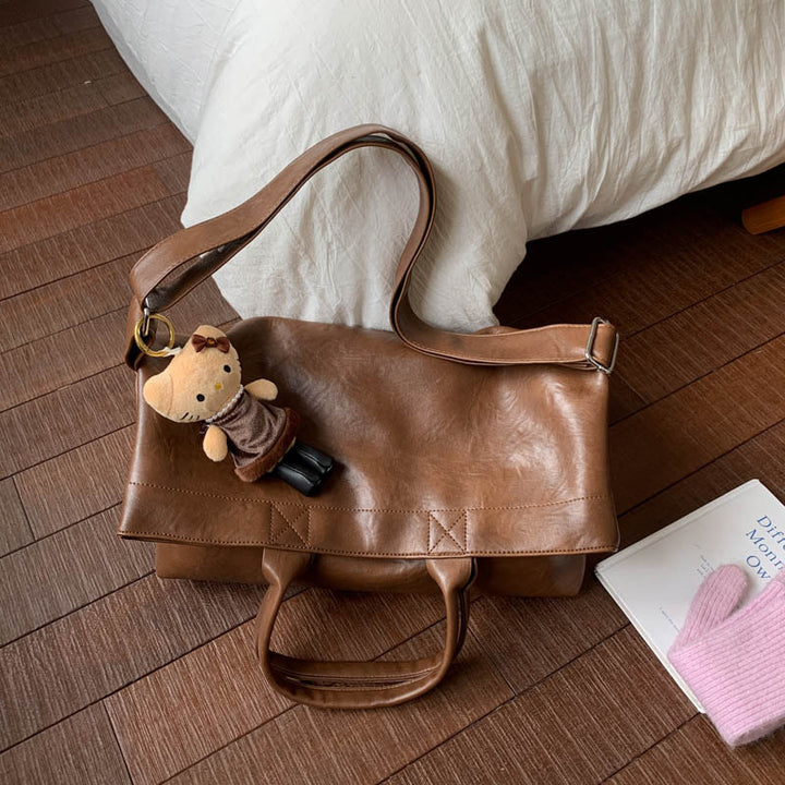 Damen lässige Handtasche mit abnehmbarer Stofffigur Nord Taschen