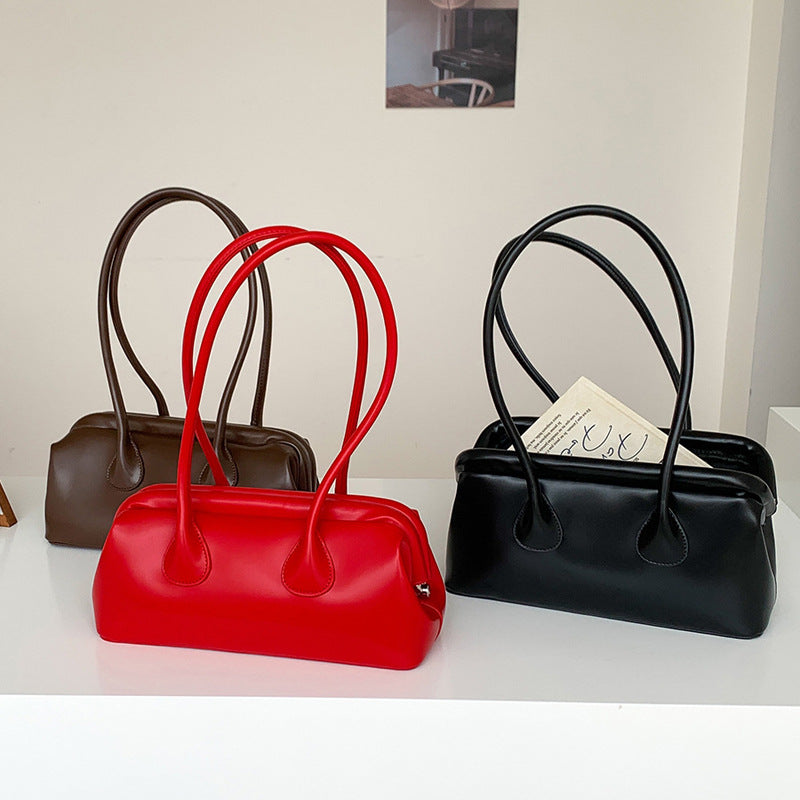 Damen Statement-Handtasche mit eleganter Silhouette und feiner Lederverarbeitung Nord Taschen