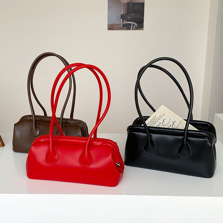 Damen Statement-Handtasche mit eleganter Silhouette und feiner Lederverarbeitung Nord Taschen