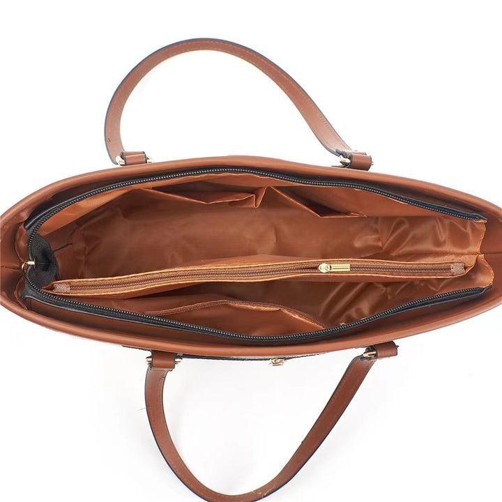 Damen Tote-Bag mit strukturiertem Außenmaterial und abnehmbarer Mini-Clutch Nord Taschen