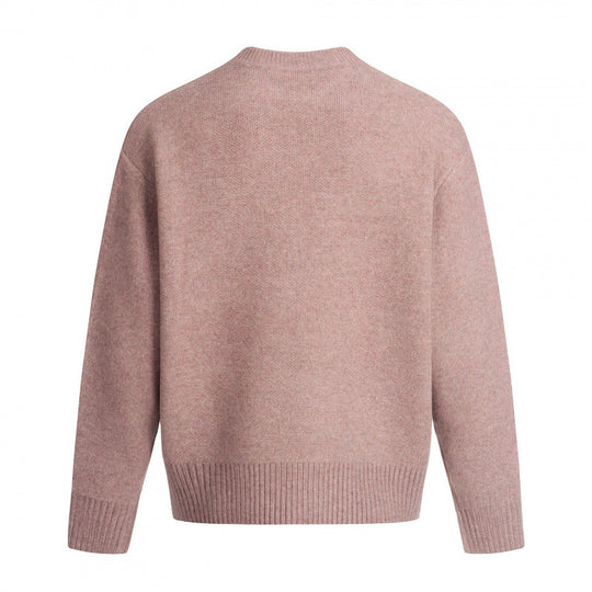 Unisex Oversize-Feinstrickpullover mit Rundhals, verkürztem Saum und Raglanärmeln Nord Taschen