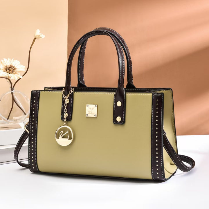 Damen Handtasche mit stilvollem Design und abnehmbarem Schulterriemen Nord Taschen