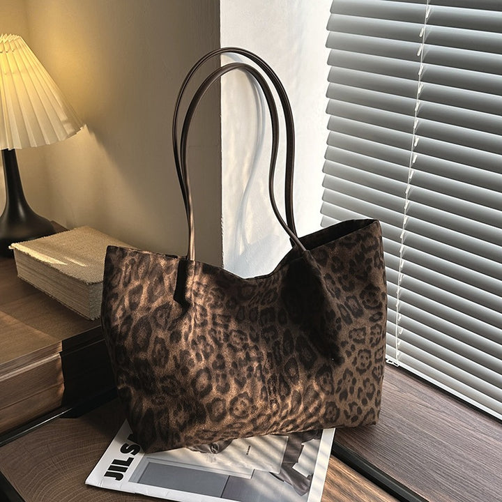 Damen elegante Umhängetasche im modernen Leoparden-Design Nord Taschen
