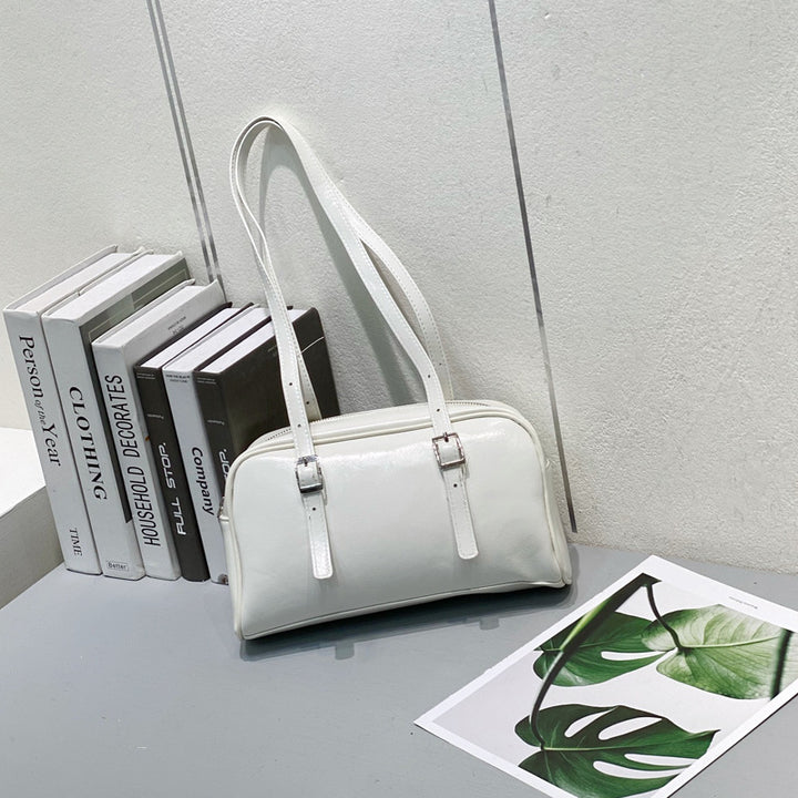 Damen elegante Handtasche mit verstellbarem Tragegurt und luxuriösem Kunstleder Nord Taschen
