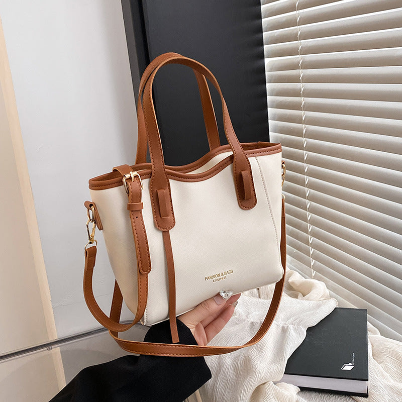 Damen Designer-Handtasche mit verstellbarem Schultergurt und eleganten Griffen Nord Taschen
