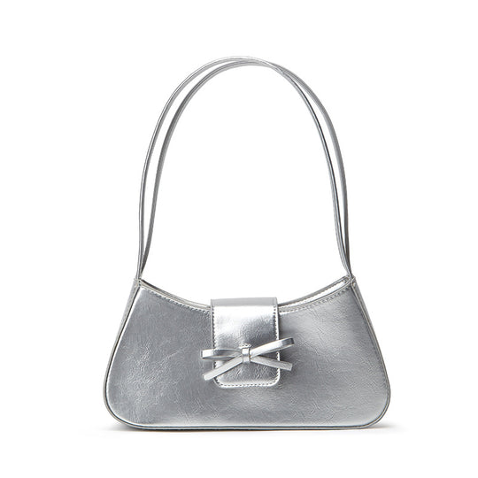 Damen Hobo-Tasche mit eleganter Schleifenverzierung und geschmeidiger Oberfläche Nord Taschen