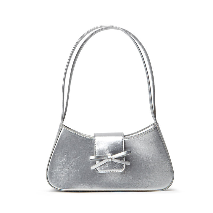 Damen Hobo-Tasche mit eleganter Schleifenverzierung und geschmeidiger Oberfläche Nord Taschen