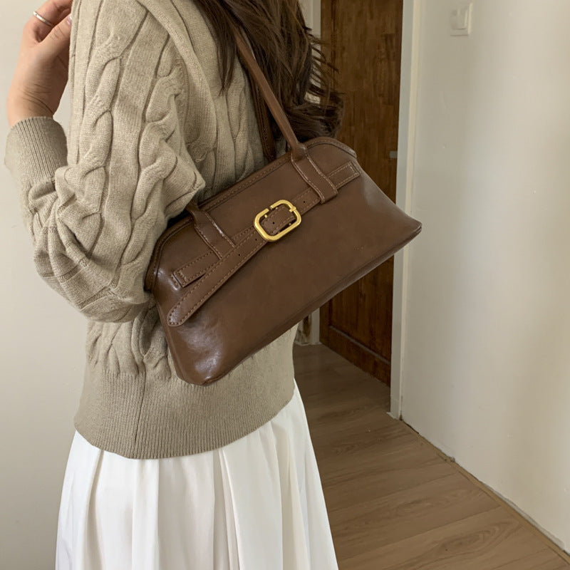 Damen Handtasche mit elegantem Schlaufenverschluss Nord Taschen