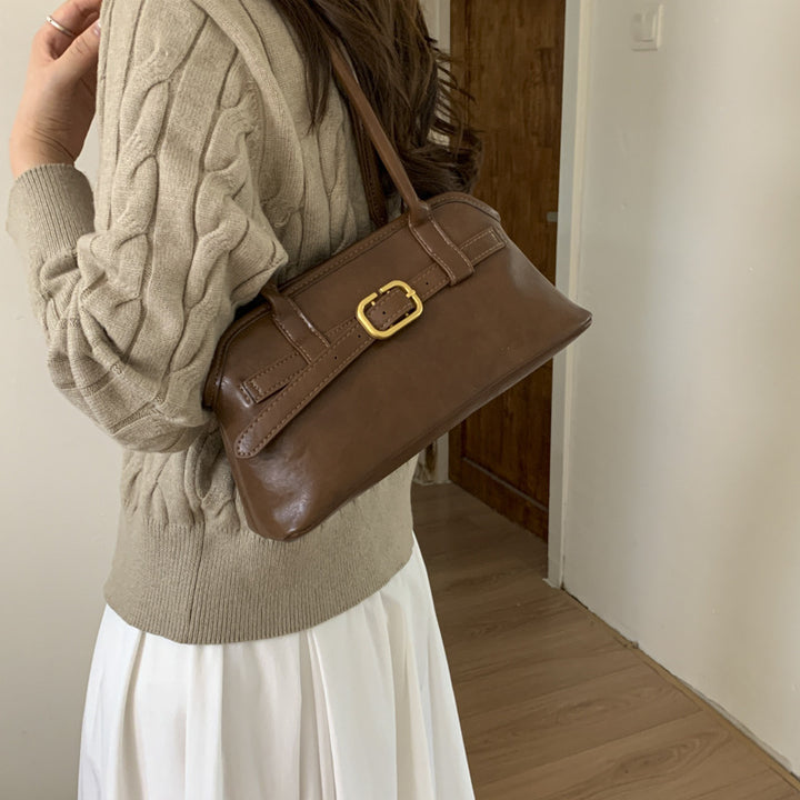 Damen Handtasche mit elegantem Schlaufenverschluss Nord Taschen