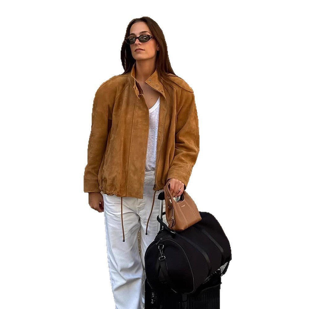 Damen modische Elegantejacke mit praktischen Taschen und bequemem Schnitt