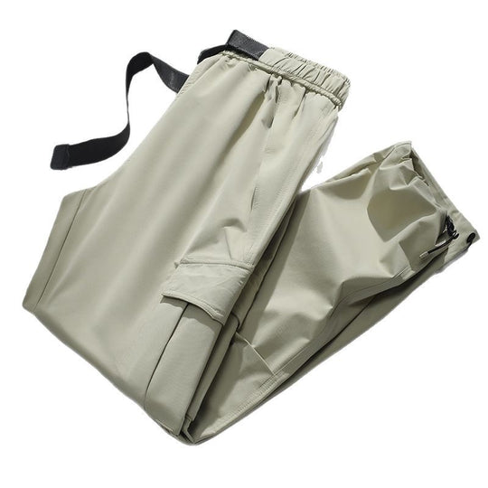 Herren Cargo-Jogginghose mit elastischem Bund, Kordelzug, verstellbarem Beinabschluss und aufgesetzten Taschen Nord Taschen