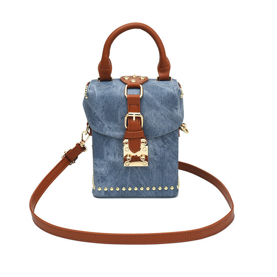 Damen Mini-Rucksack mit elegantem Druckknopfverschluss und strapazierfähigem Obermaterial Nord Taschen