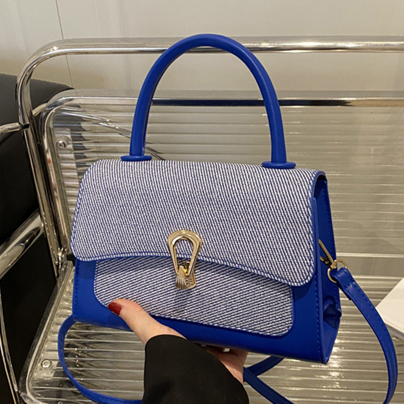 Damen Handtasche mit strukturiertem Design und elegantem Klappenverschluss Nord Taschen
