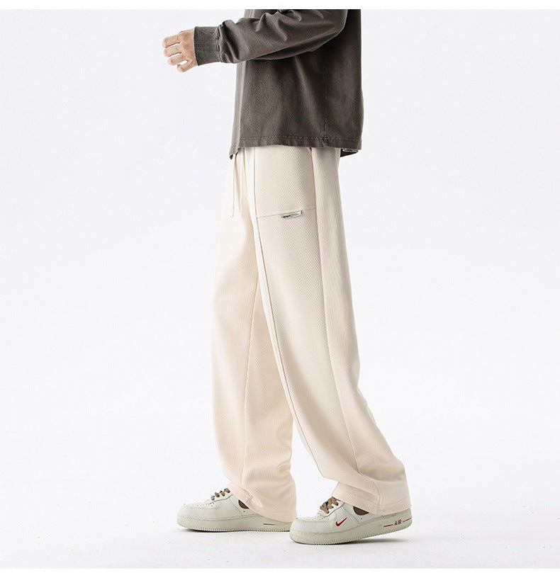 Herren Weite Relax-Jogginghose mit Tunnelzug, Multifunktionstasche & geradem Bein Nord Taschen