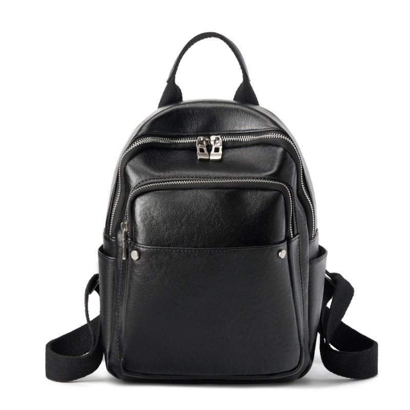 Damen Rucksack aus hochwertigem Kunstleder mit praktischen Außentaschen Nord Taschen