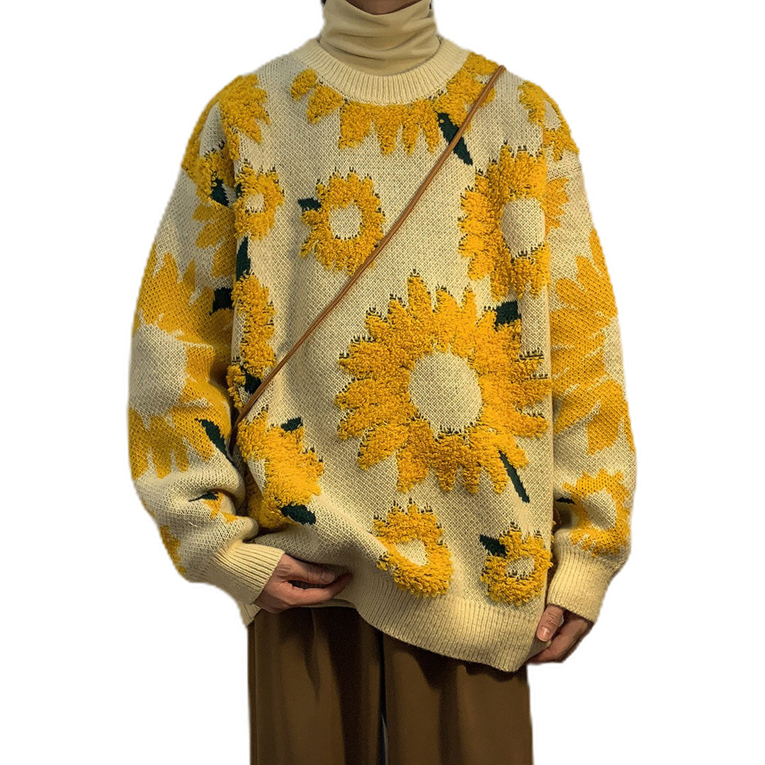 Damen Übergroßer Strickpullover Nord Taschen