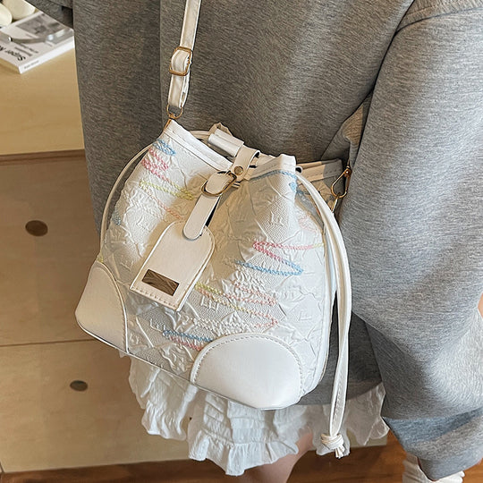 Damen Beuteltasche mit grafischem Muster Nord Taschen