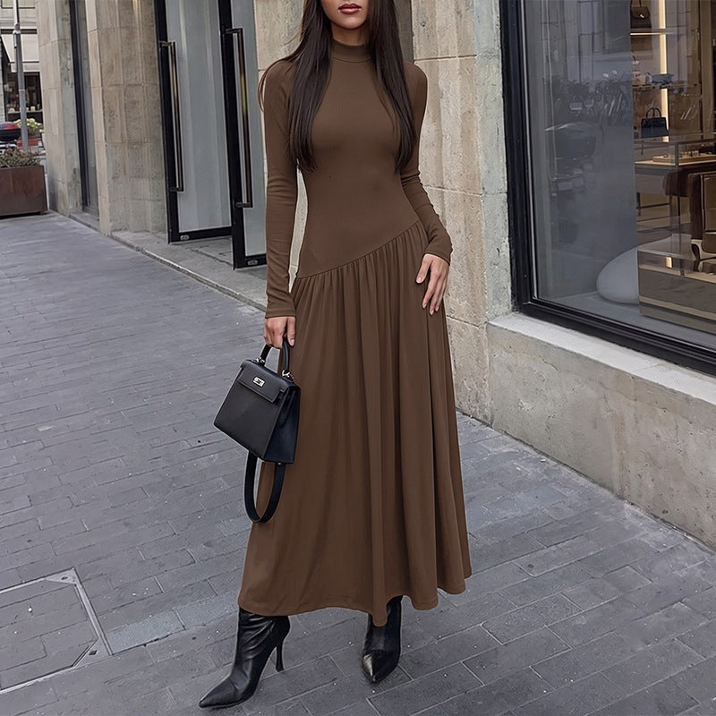 Damen Figurbetontes Maxi‑Kleid Nord Taschen