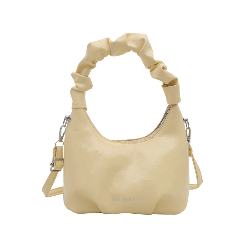 Damen modische Handtasche mit gerafftem Tragegriff Nord Taschen