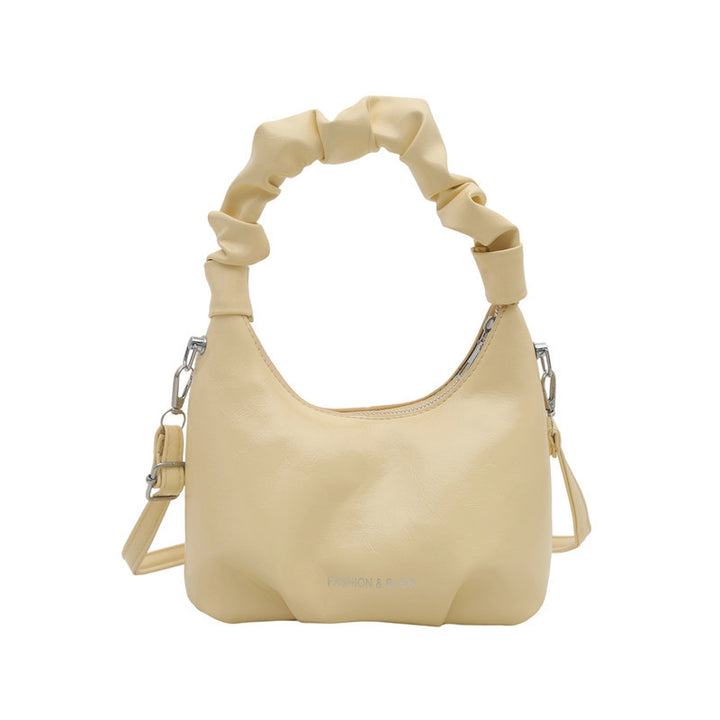 Damen modische Handtasche mit gerafftem Tragegriff Nord Taschen
