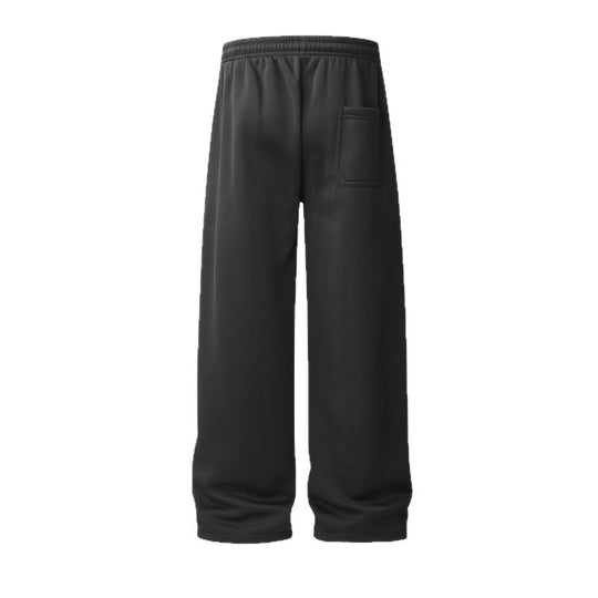 Damen weite Lounge‑Hose mit elastischem Bund, Kordelzug & flauschigem Fleece‑Innenfutter Nord Taschen