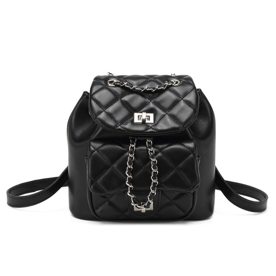 Damen Rucksack mit eleganter Steppung und praktischer Außentasche Nord Taschen
