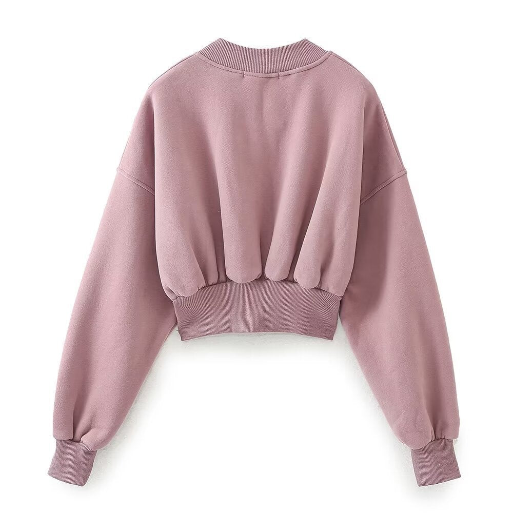 Damen Weite Fleece-Jogginghose mit hohem Elastbund, Eingrifftaschen und dezenter Logostickerei Nord Taschen