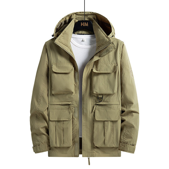 Herren Multifunktionale Outdoor-Jacke Nord Taschen 1787797186