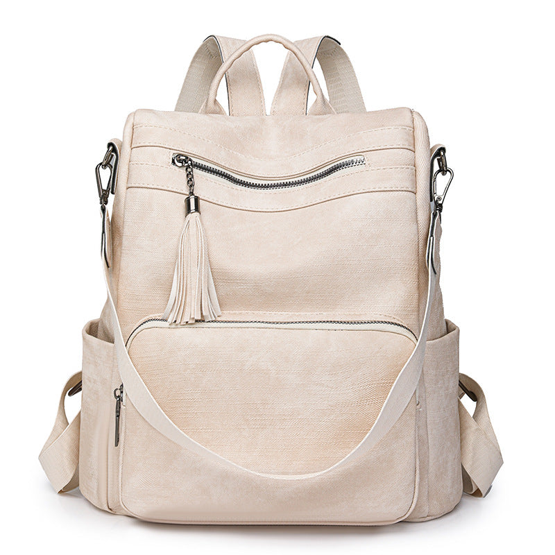 Damen Rucksack mit stilvollen Quasten und praktischen Fächern Nord Taschen
