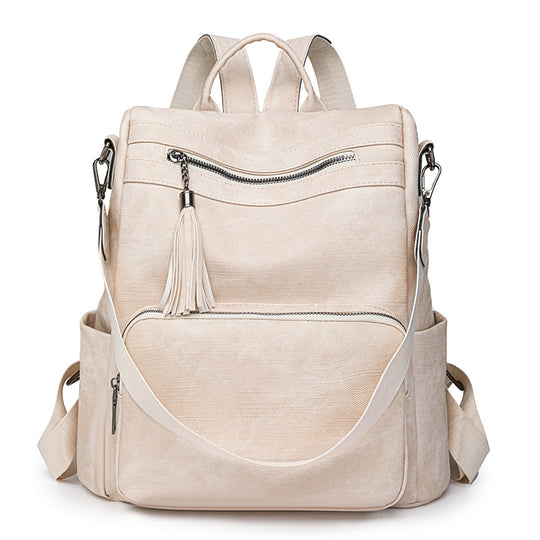 Damen Rucksack mit stilvollen Quasten und praktischen Fächern Nord Taschen