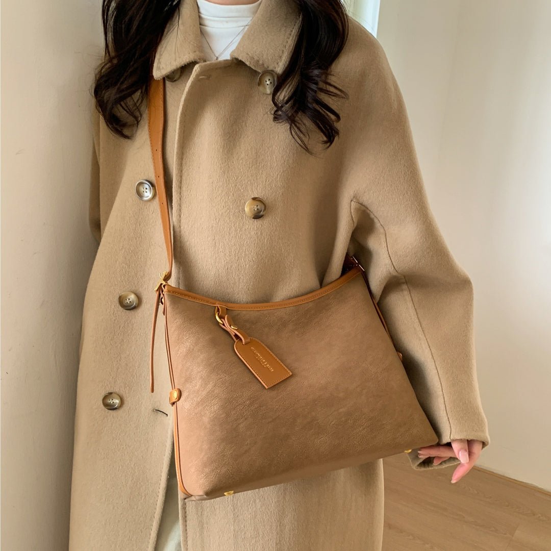 Damen elegante Umhängetasche mit weichem Leder Nord Taschen