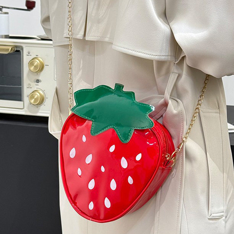 Damen Fruchtige Handtasche im Ananas-Design Nord Taschen