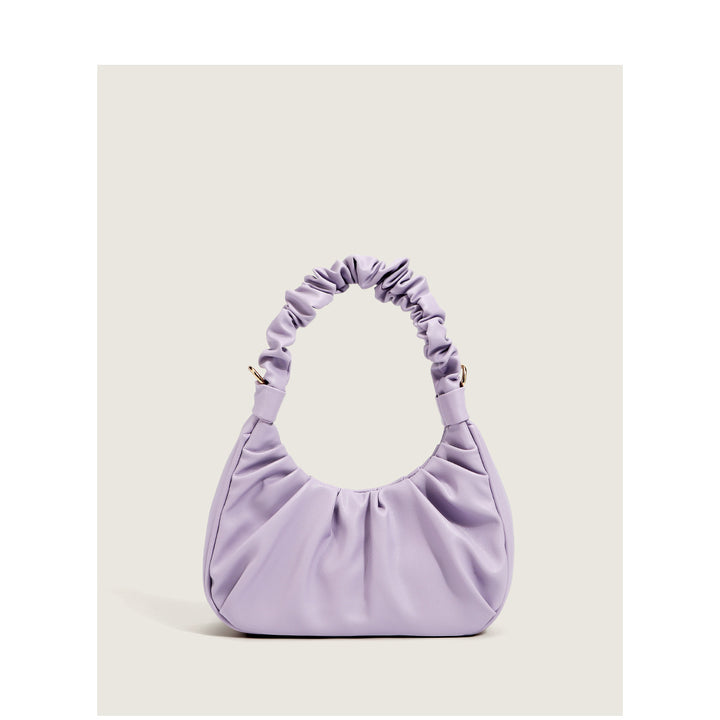 Damen Hobo-Tasche mit gerafftem Design und elastischem Schulterriemen Nord Taschen