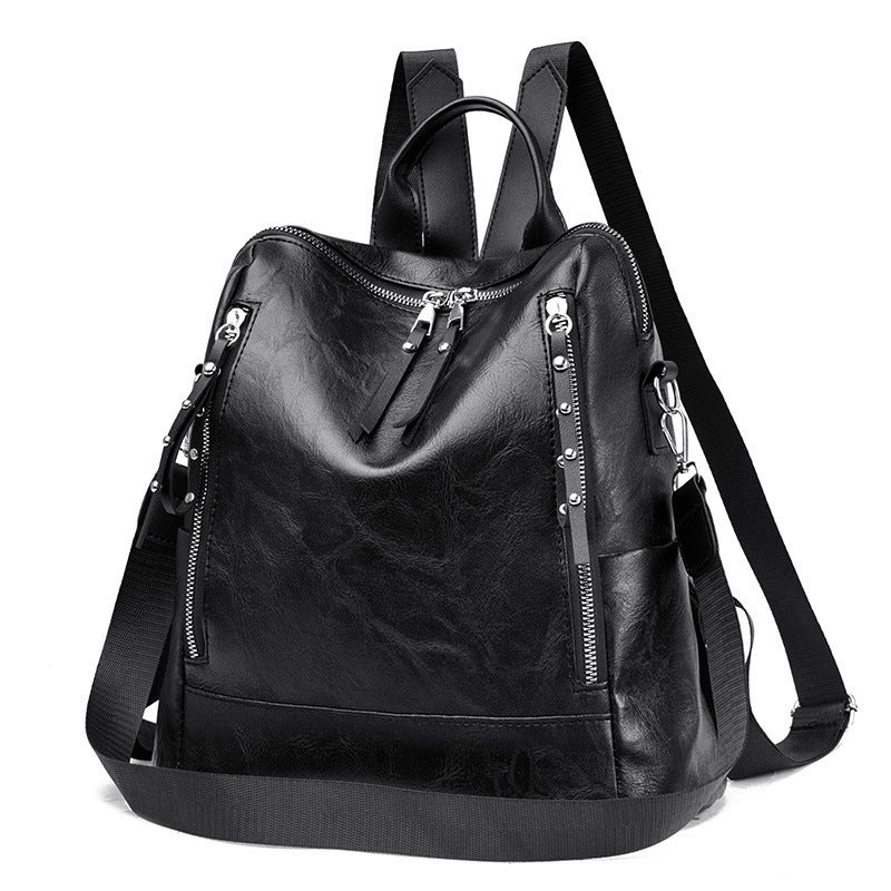 Damen stylischer Rucksack mit multifunktionalen Reißverschlüssen Nord Taschen