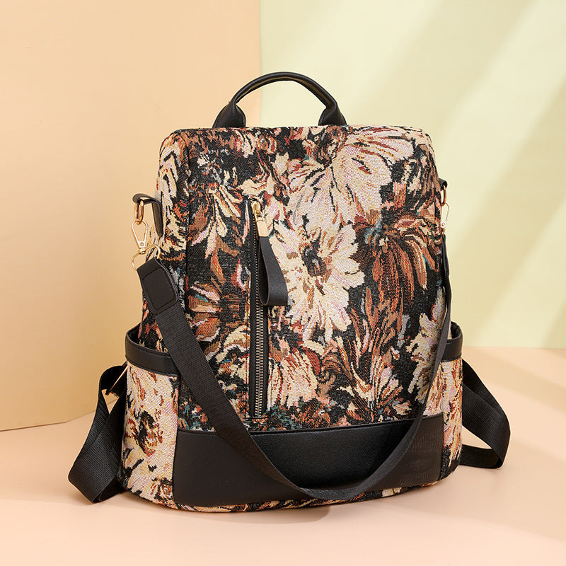 Damen Blumenmuster Rucksack Nord Taschen