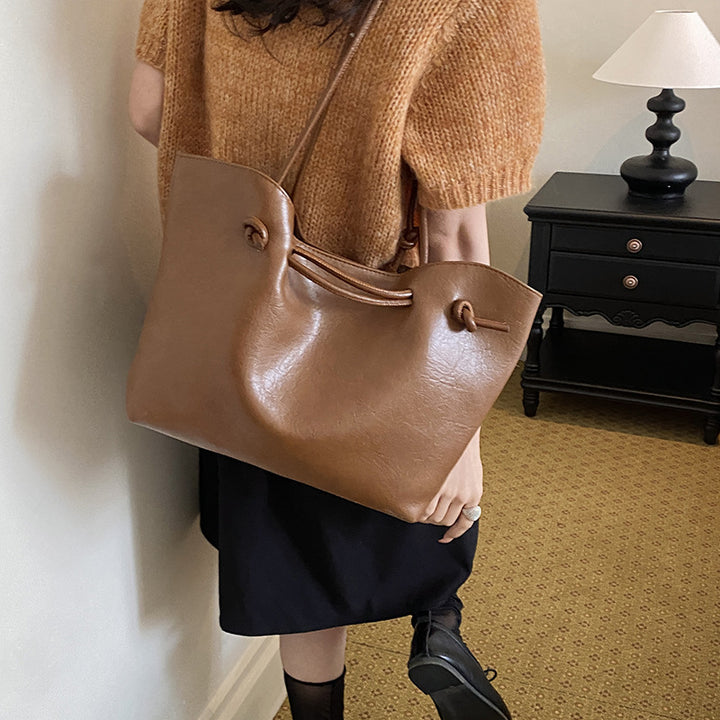 Damen Beuteltasche mit elegantem Kordelzug Nord Taschen
