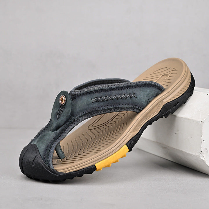 Herren Orthopädische Freizeit-Sandalen mit verstellbarem Riemensystem