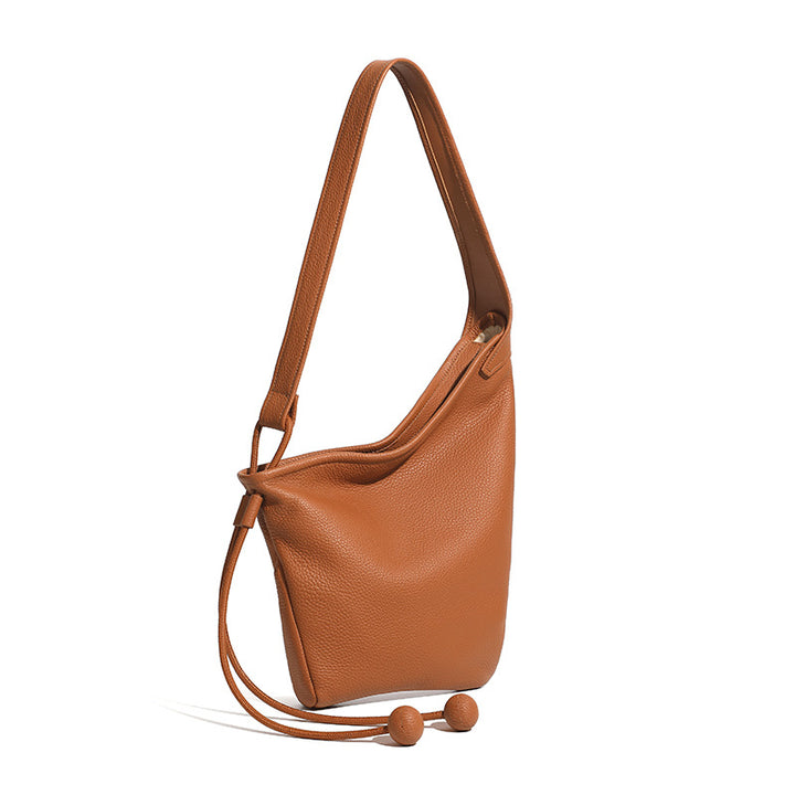 Damen Umhängetasche mit minimalistischer Form und praktischem Zugverschluss Nord Taschen