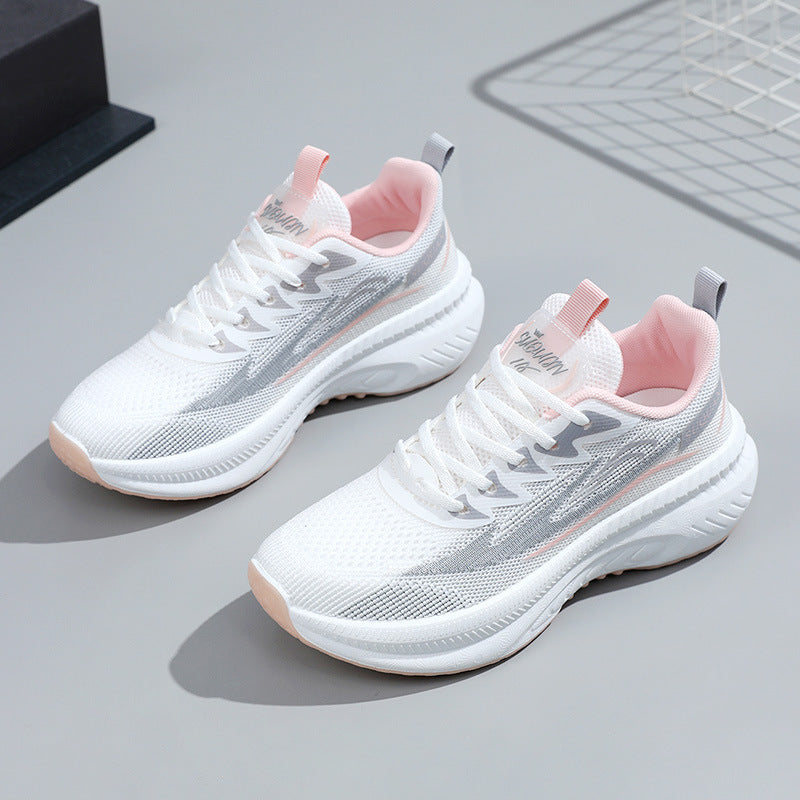 Damen Atmungsaktive Fitness-Sneaker mit Dämpfung