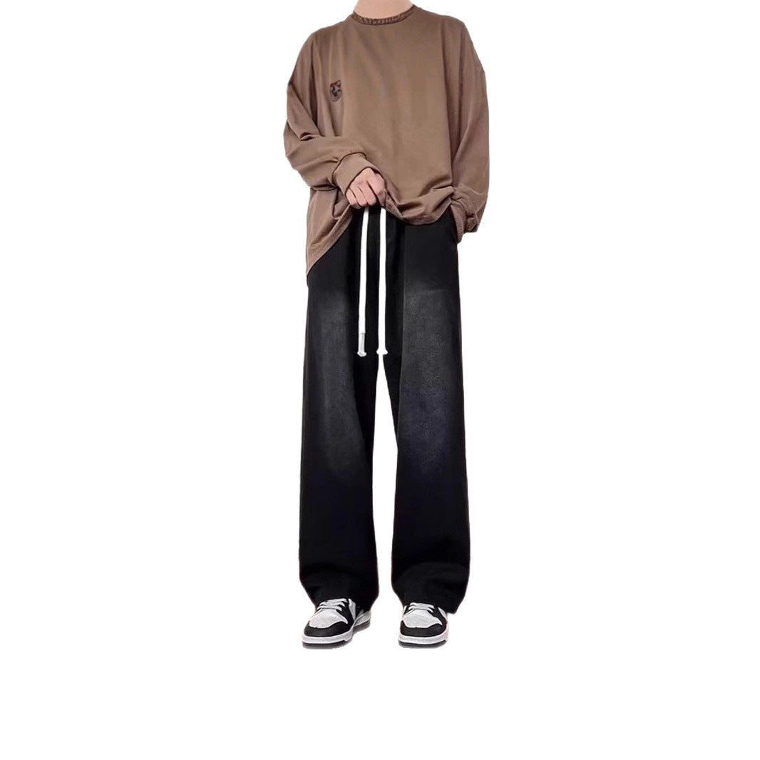 Damen Lässige Weitbein-Hose Nord Taschen