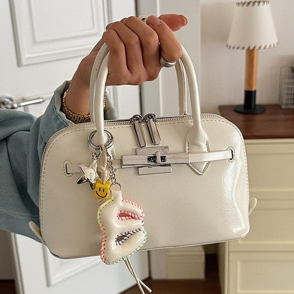 Damen Mini Handtasche mit abnehmbarem Anhänger Nord Taschen
