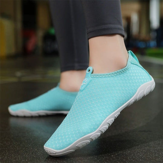 Damen Flexible und atmungsaktive Badeschuhe mit rutschfester Sohle