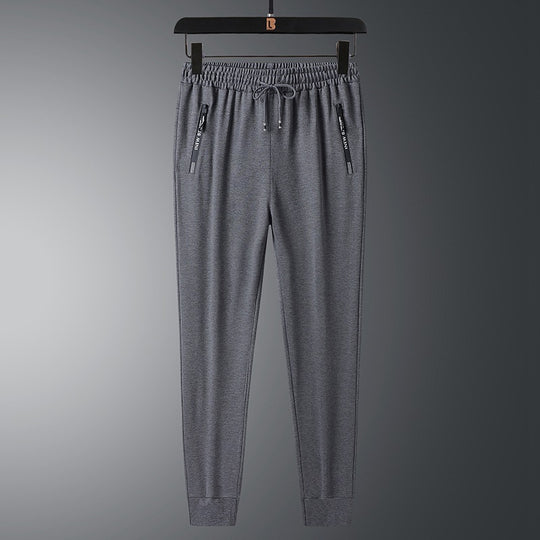 Herren Leichte Performance-Jogginghose mit elastischem Bund Reißverschlusstaschen und schlankem Schnitt Nord Taschen