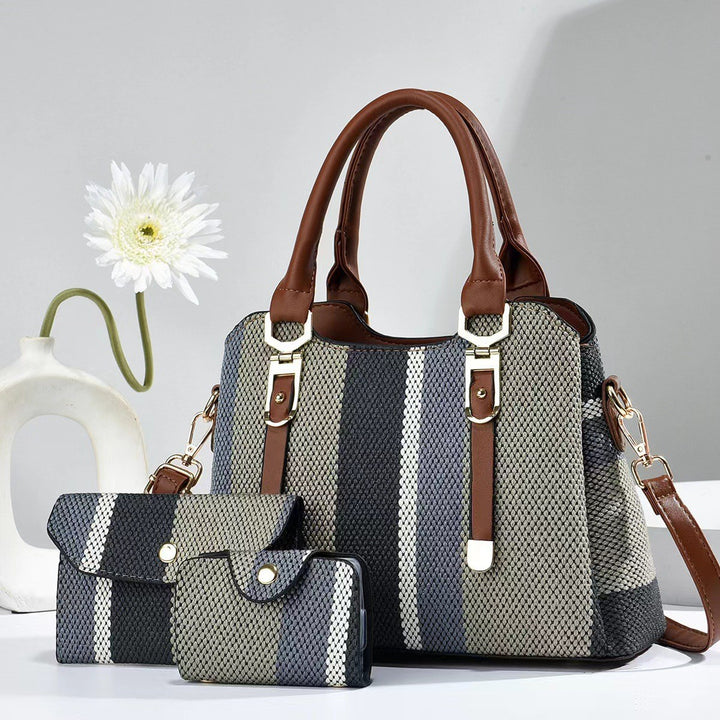 Damen vielseitige Handtasche mit modischen Accessoires Nord Taschen