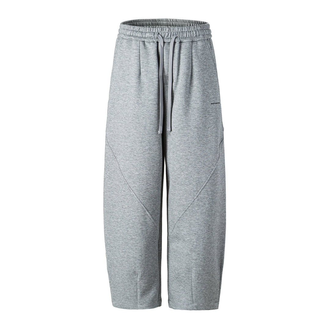Damen Kurzgeschnittene Sweathose mit elastischem Bund und Ziernähten Nord Taschen