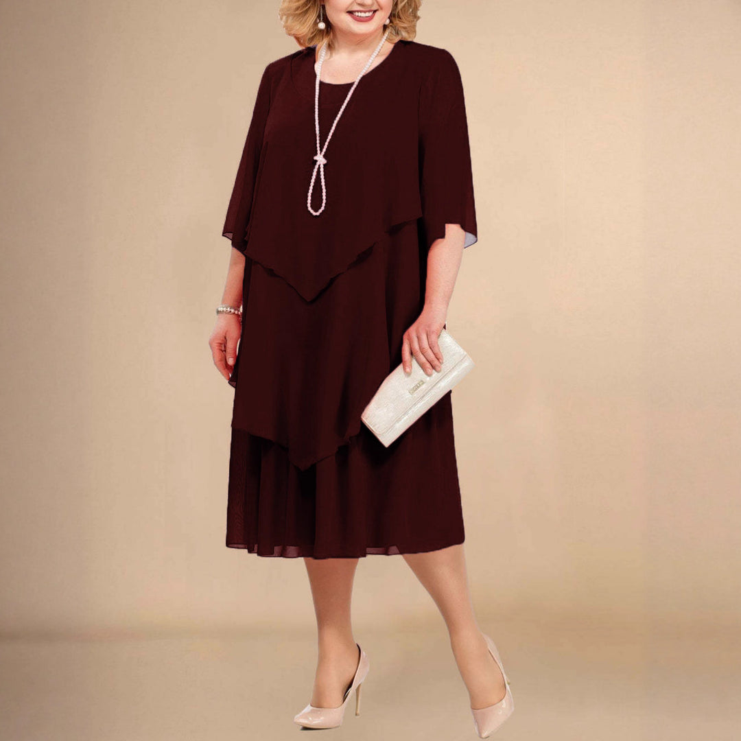 Elegantes Chiffonkleid für Damen