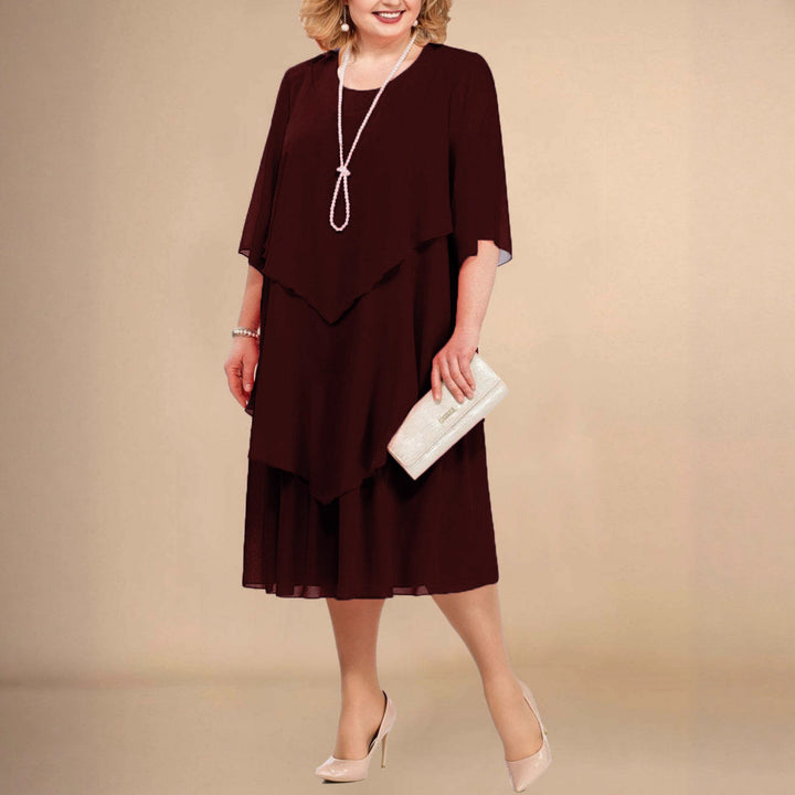 Elegantes Chiffonkleid für Damen