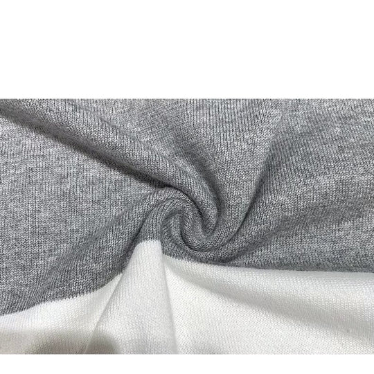 Herren Feiner Rundhalspullover mit Blockstreifen und regular Fit Nord Taschen