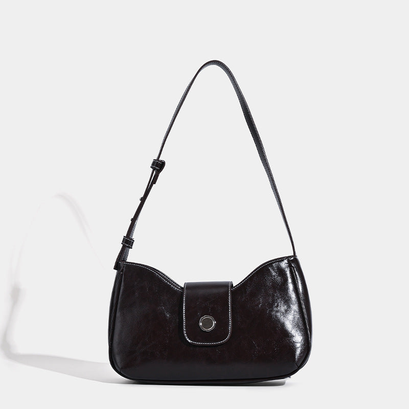 Damen Schultertasche mit eleganter Struktur und verstellbarem Riemen Nord Taschen
