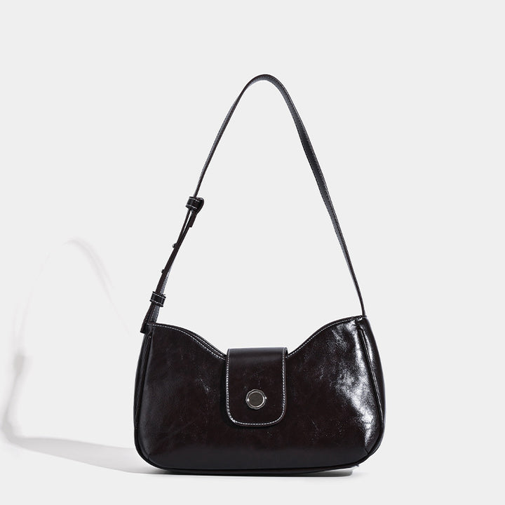 Damen Schultertasche mit eleganter Struktur und verstellbarem Riemen Nord Taschen